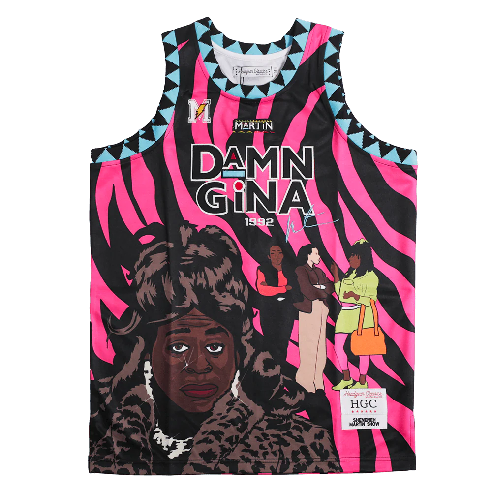 DAMN GINA SHENENEH YOUTH BASKETBALL JERSEY