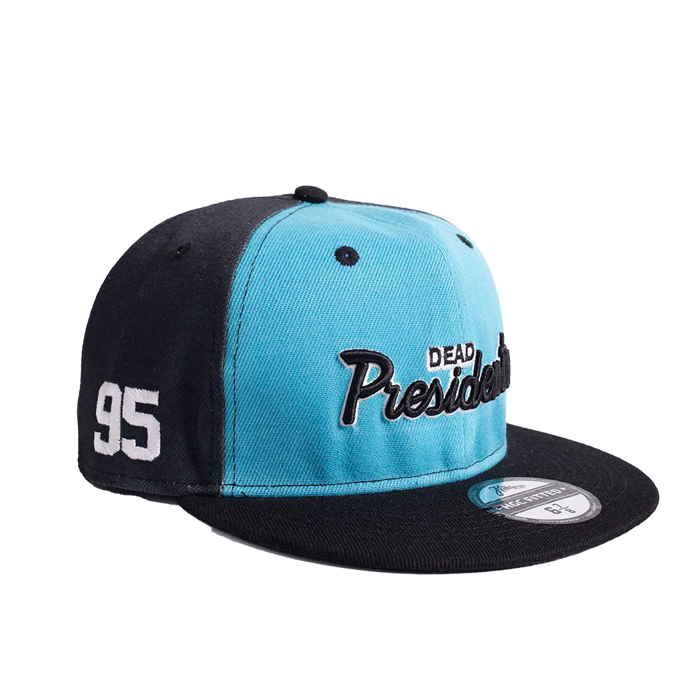 DEAD PRESIDENTS BLUE FITTED HAT - Image 2
