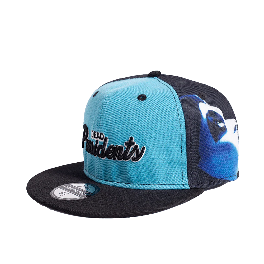 DEAD PRESIDENTS BLUE FITTED HAT - Image 3