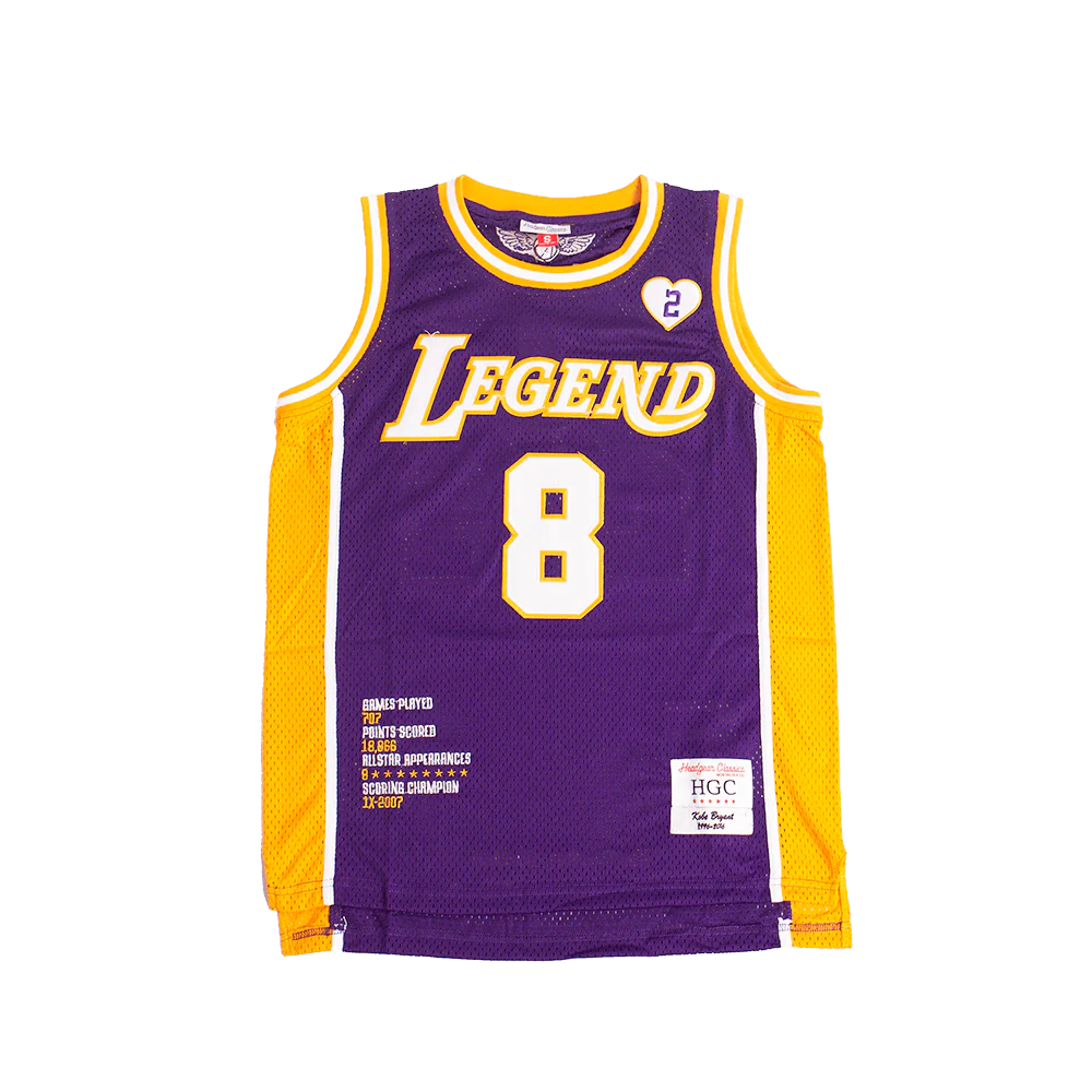 LEGEND MAMBA BASKETBALL JERSEY (PURPLE)