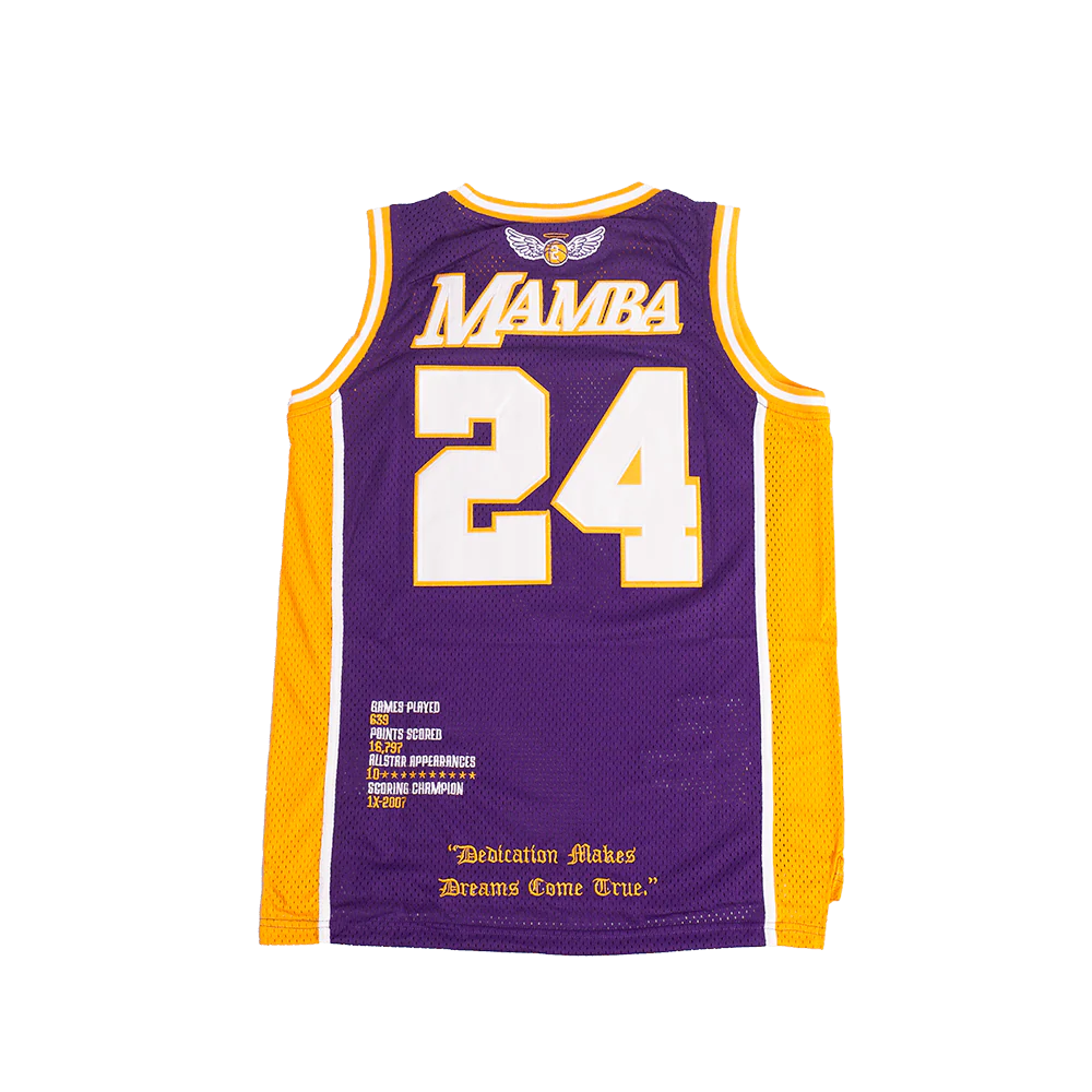 LEGEND MAMBA BASKETBALL JERSEY (PURPLE) - Image 2