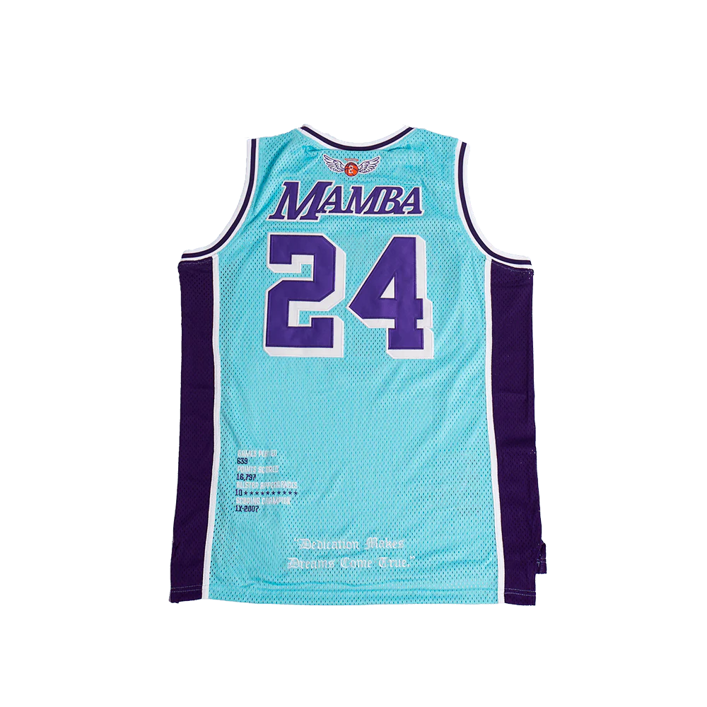 LEGEND MAMBA LIGHT BLUE BASKETBALL JERSEY - Image 2