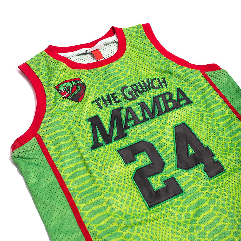 THE GRINCH MAMBA BASKETBALL JERSEY (BRIGHT GREEN) - Image 3