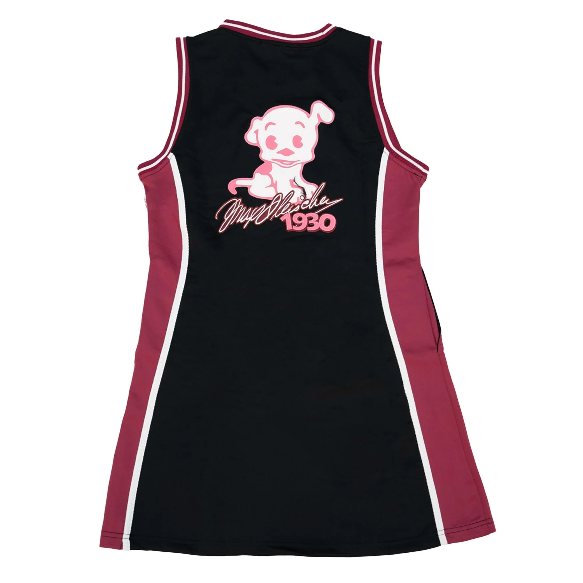 BETTY BOOP PUPPY DOG JERSEY DRESS (PINK/BLACK) - Image 2