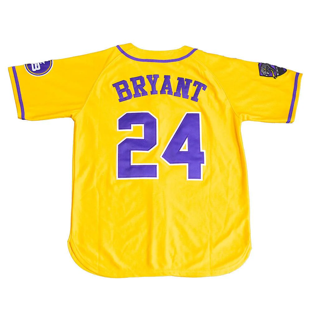 MAMBA BUTTON DOWN BASEBALL JERSEY - Image 2