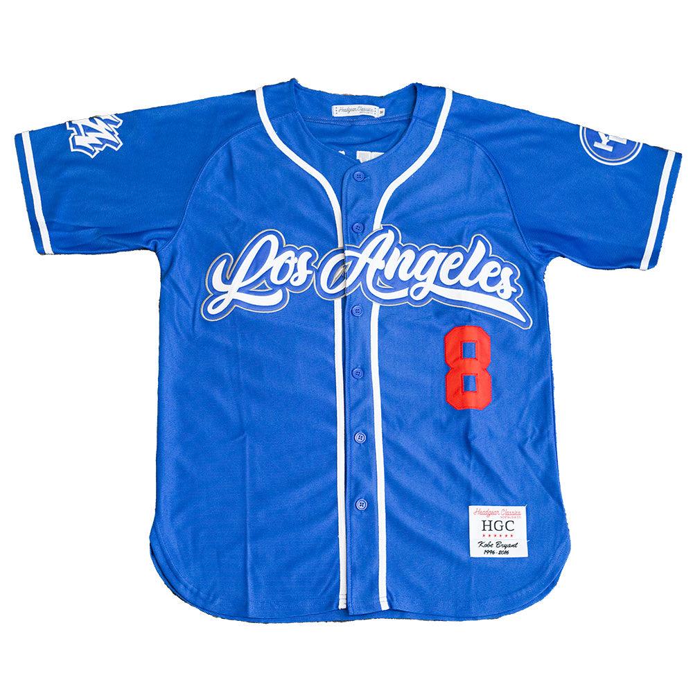LOS ANGELES MAMBA BUTTON DOWN BASEBALL JERSEY