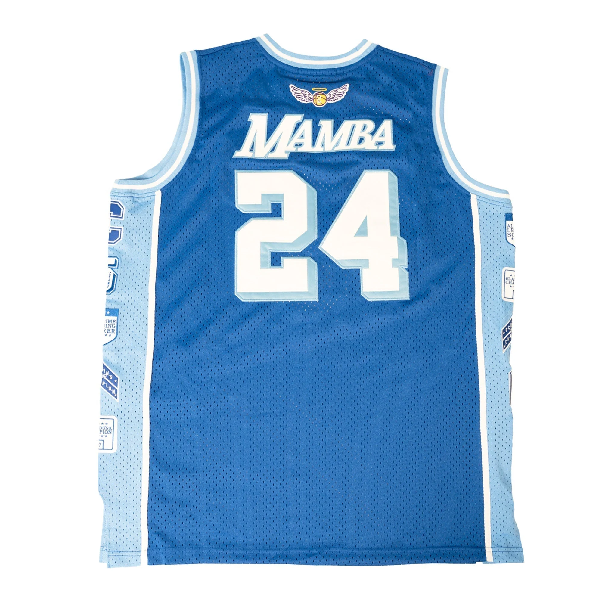 LEGEND MAMBA PATCH BASKETBALL JERSEY (ROYAL/SKY BLUE) - Image 2