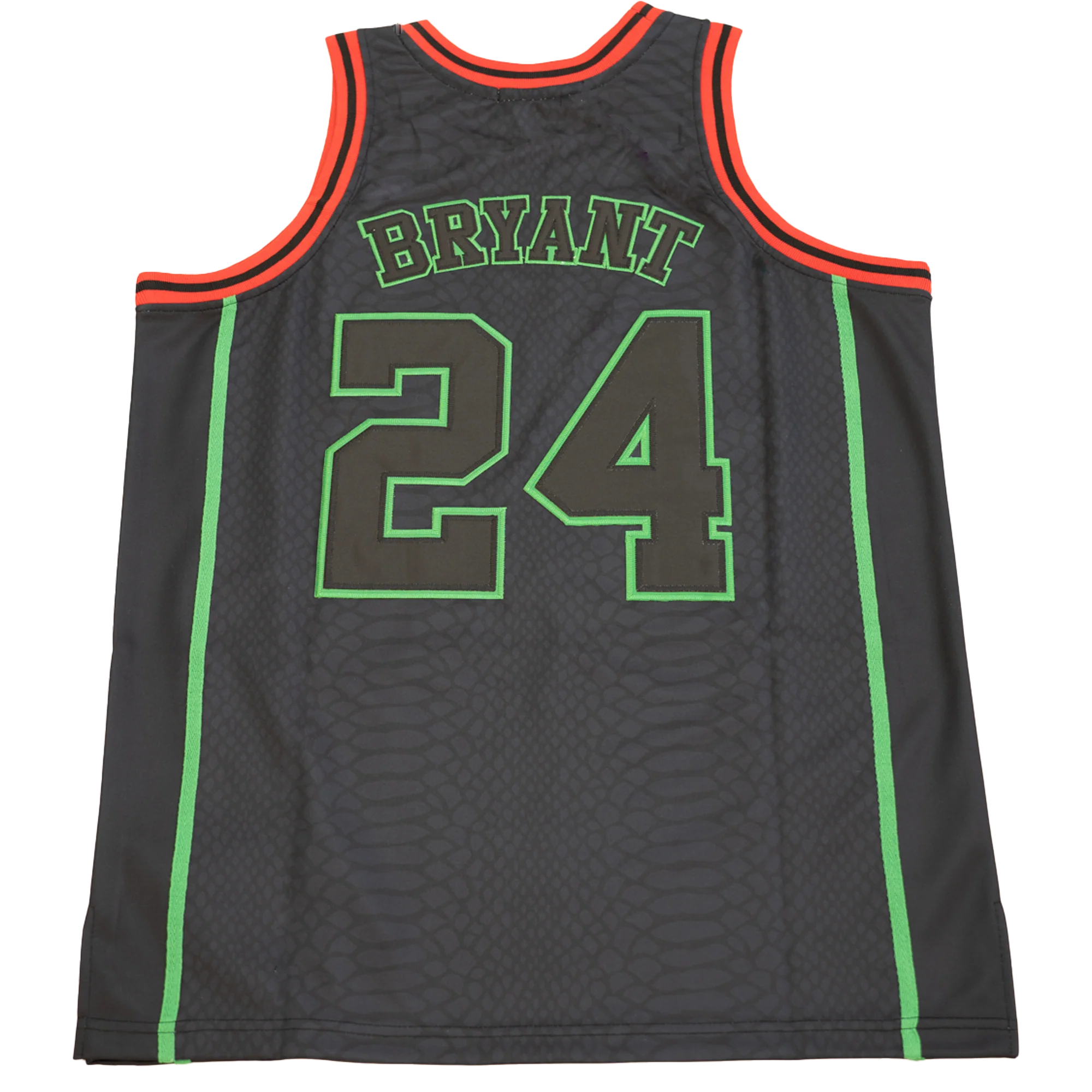KOBE BRYANT THE GRINCH MAMBA YOUTH BASKETBALL JERSEY (BLACK) - Image 2