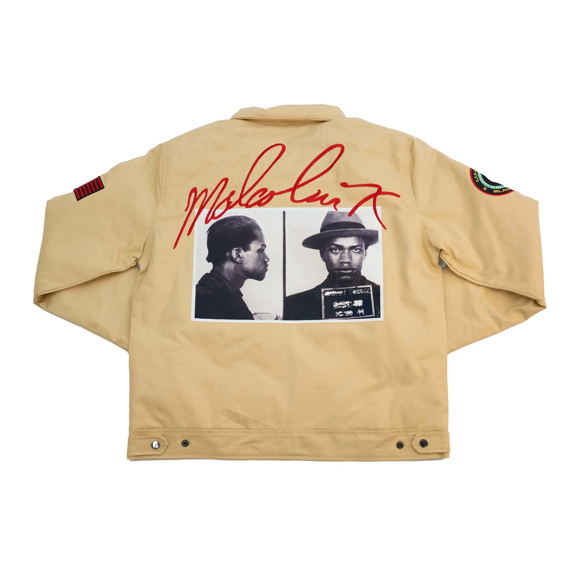 MALCOLM X WORK JACKET(KHAKI) - Image 2