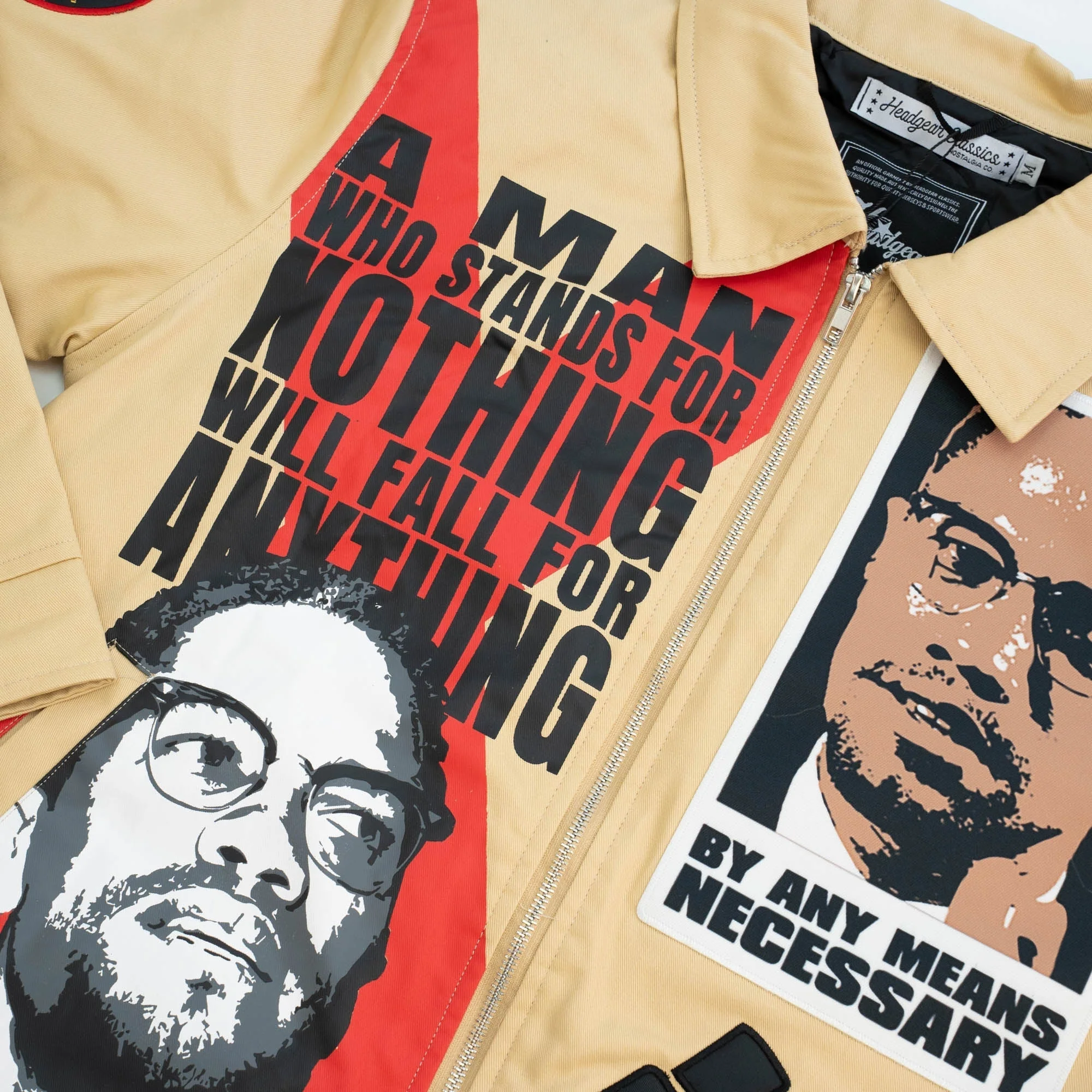 MALCOLM X WORK JACKET(KHAKI) - Image 3