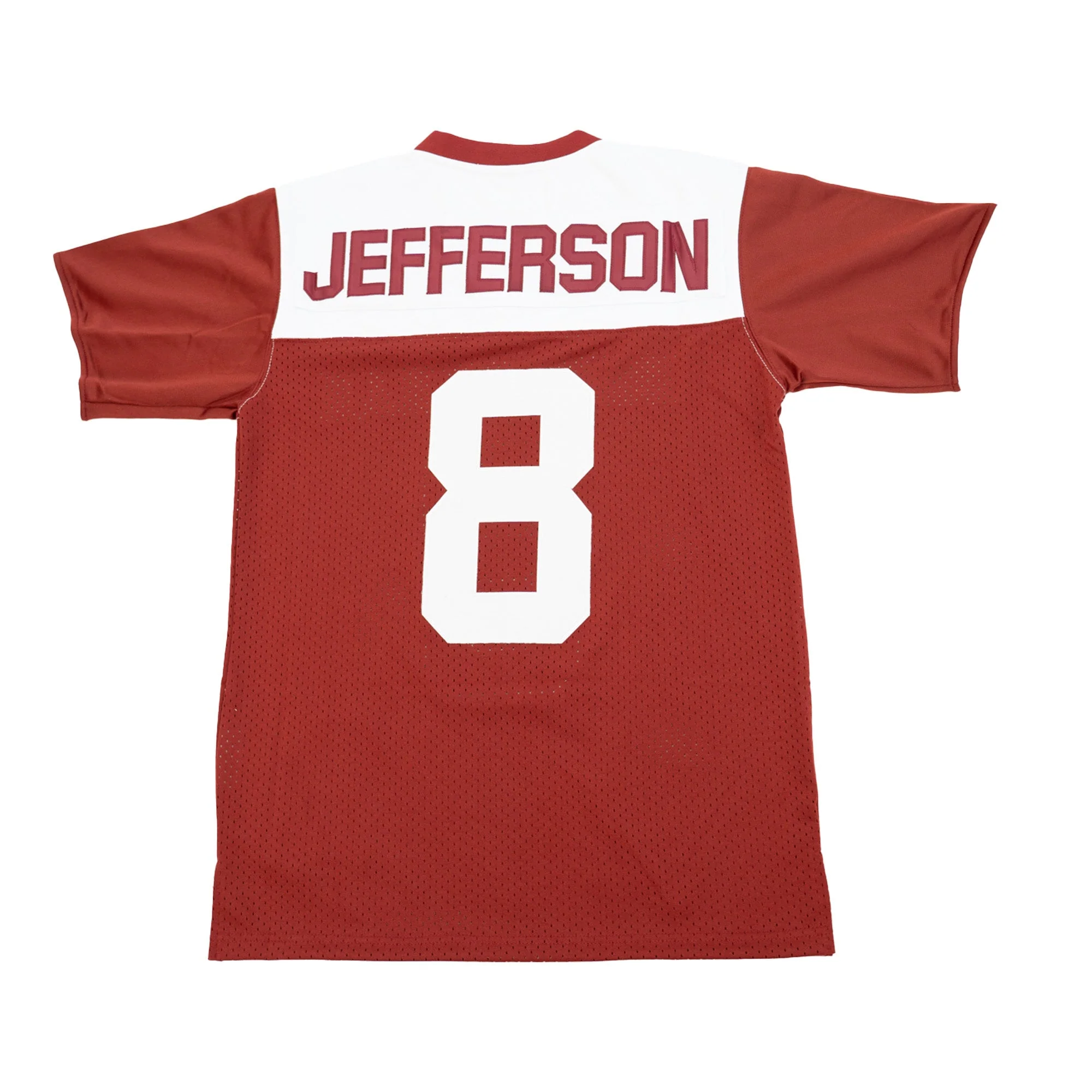 JEFFERSON HIGH SCHOOL FOOTBALL JERSEY (RED) - Image 2