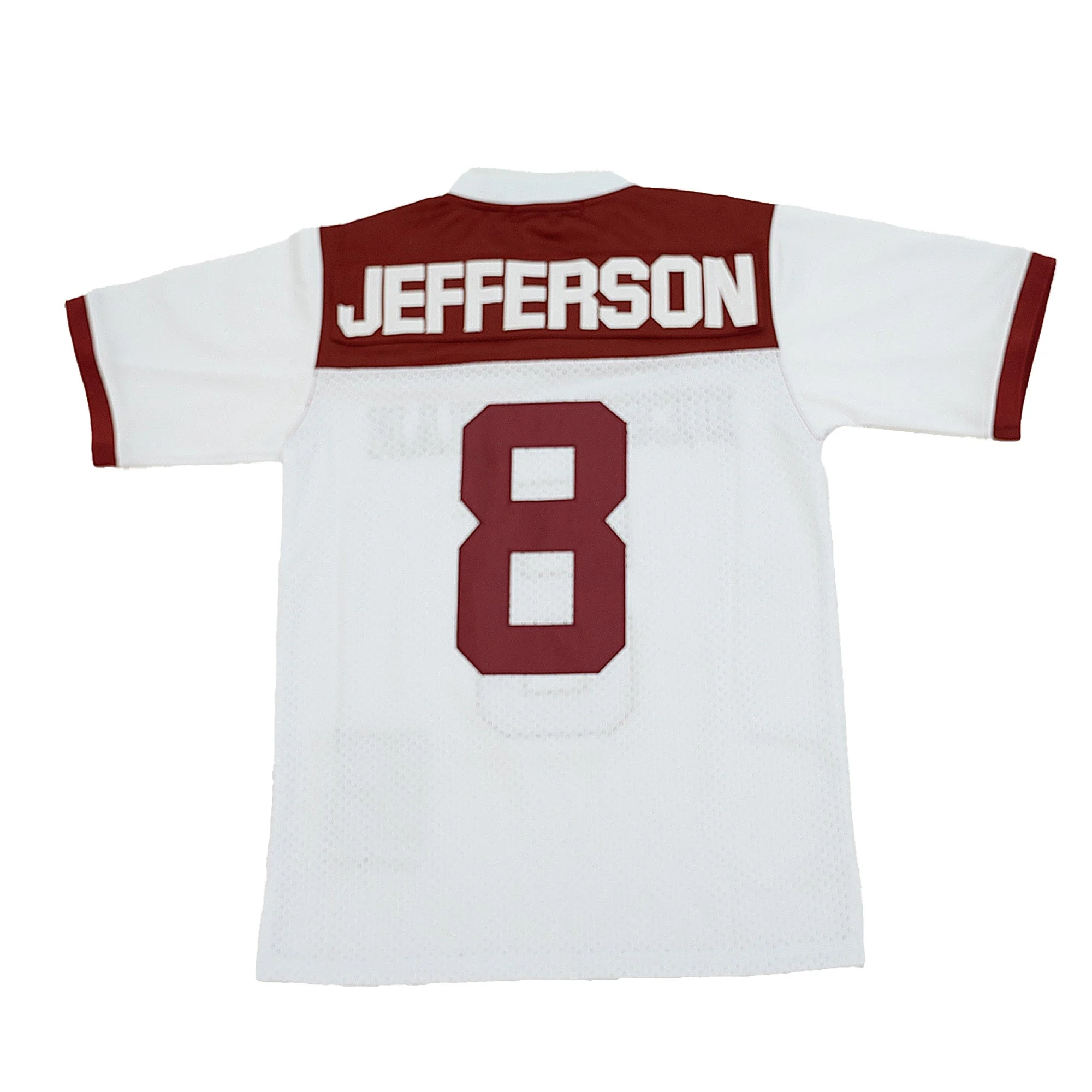 JEFFERSON HIGH SCHOOL FOOTBALL JERSEY (RED) - Image 4