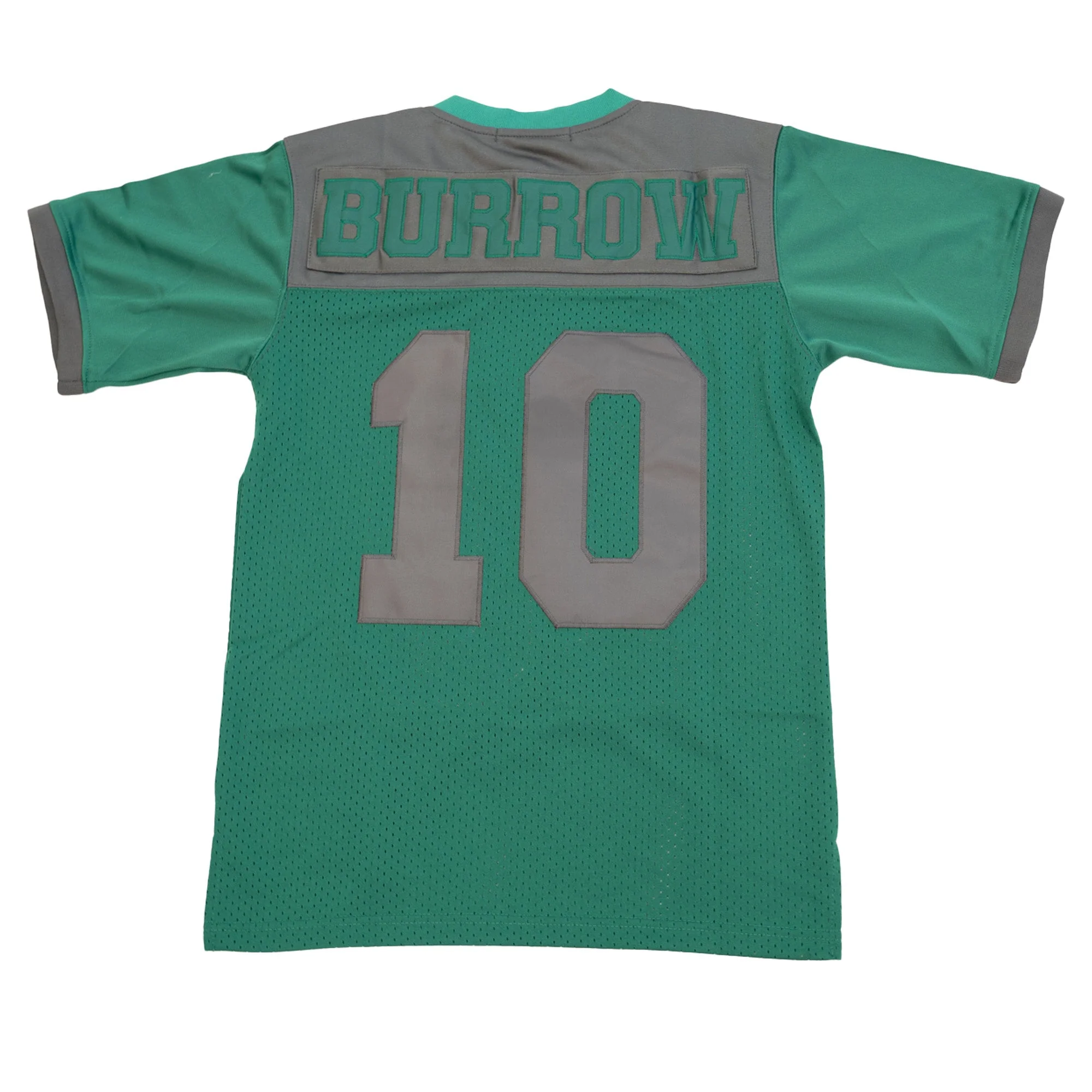 BURROW HIGH SCHOOL FOOTBALL JERSEY (GREEN) - Image 2
