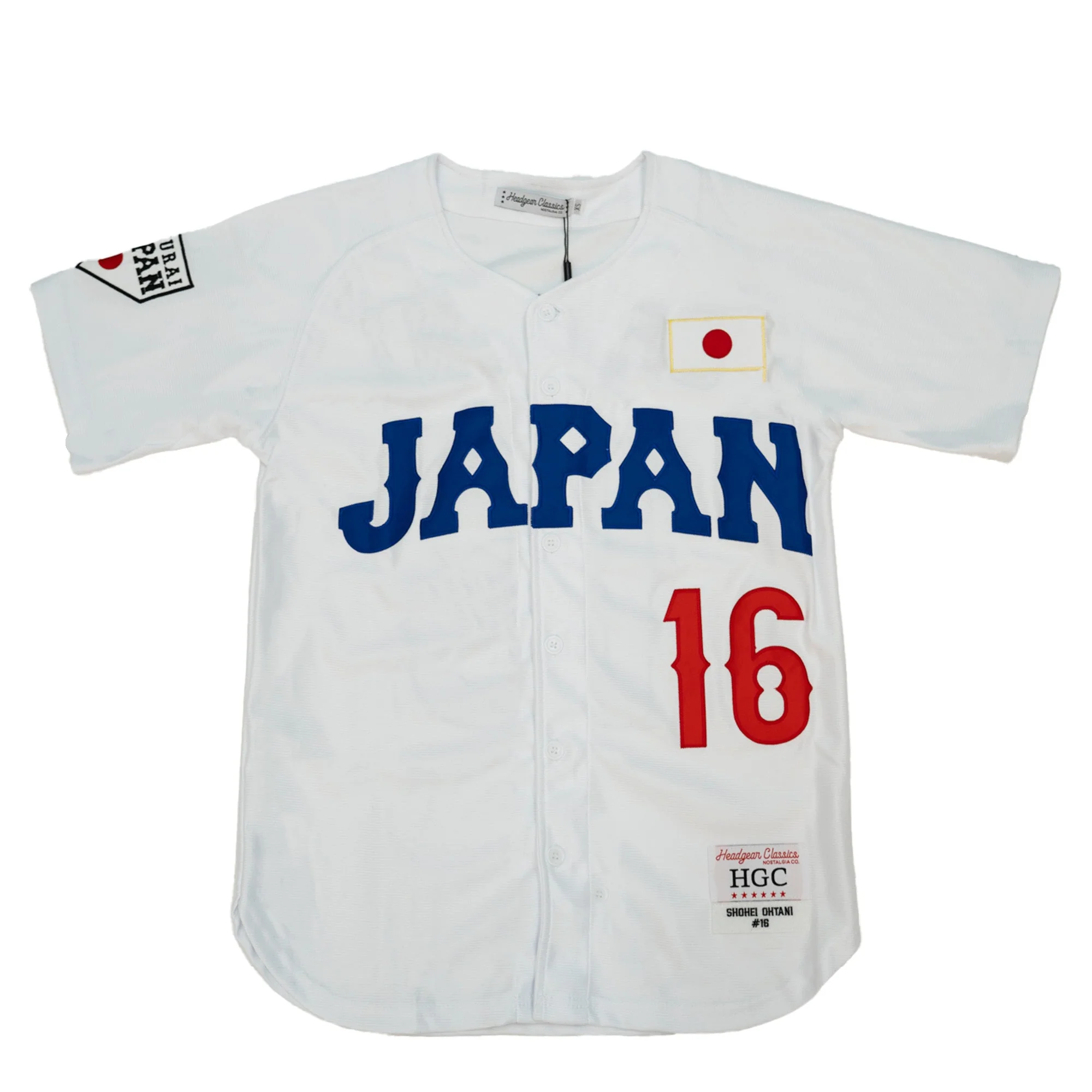 LOS ANGELES JAPAN OHTANI BUTTON DOWN JERSEY (WHITE)