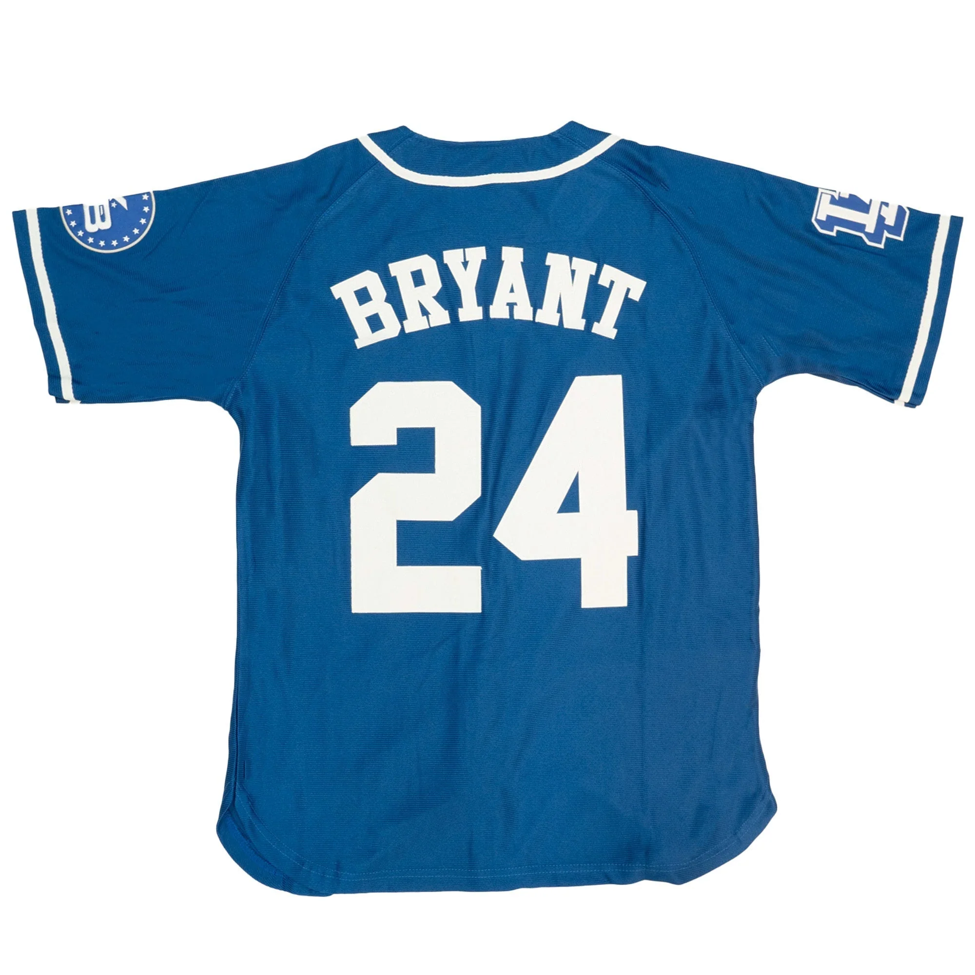 LOS ANGELES KOBE BRYANT BUTTON DOWN JERSEY (ROYAL) - Image 2