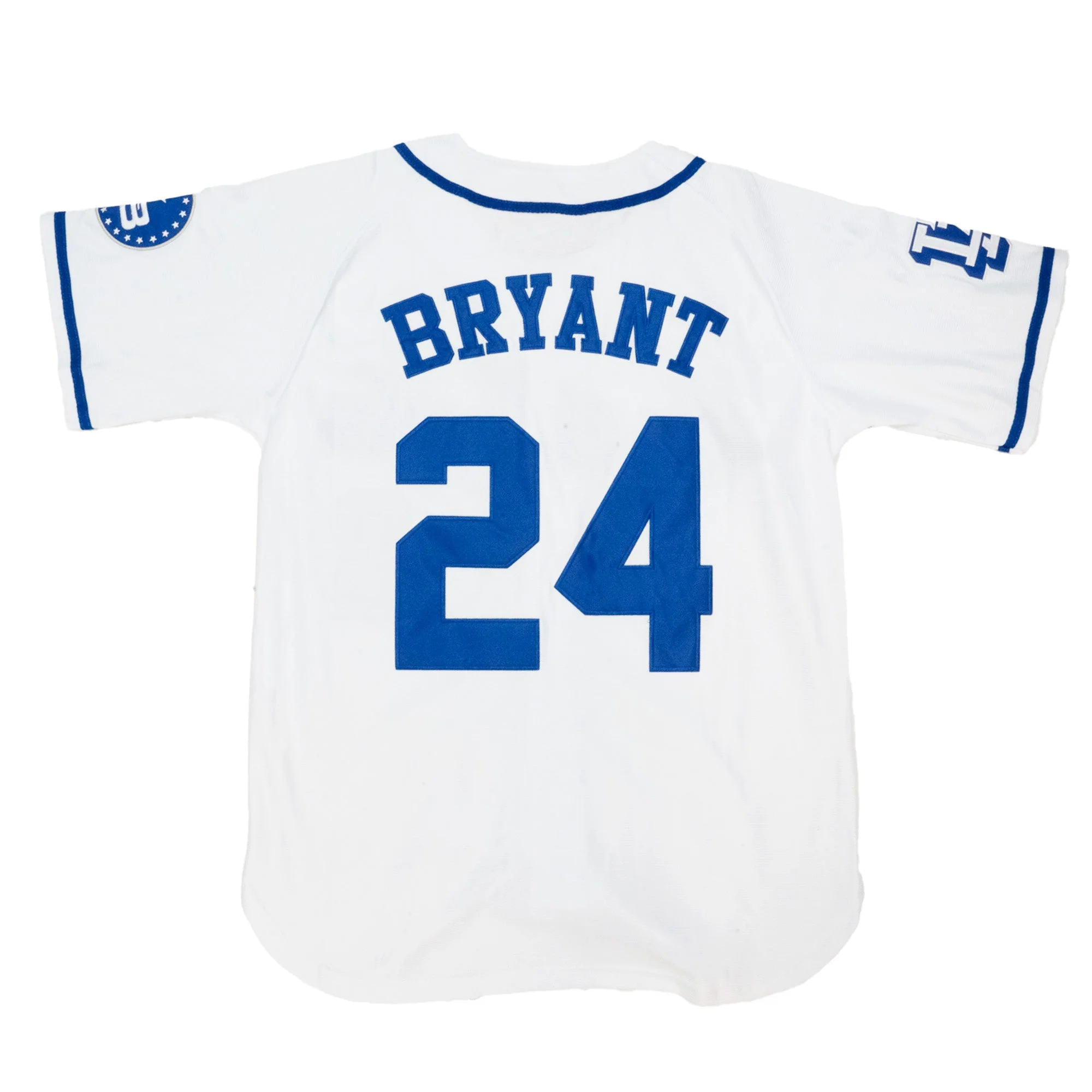 LOS ANGELES KOBE BRYANT BUTTON DOWN JERSEY (WHITE) - Image 2