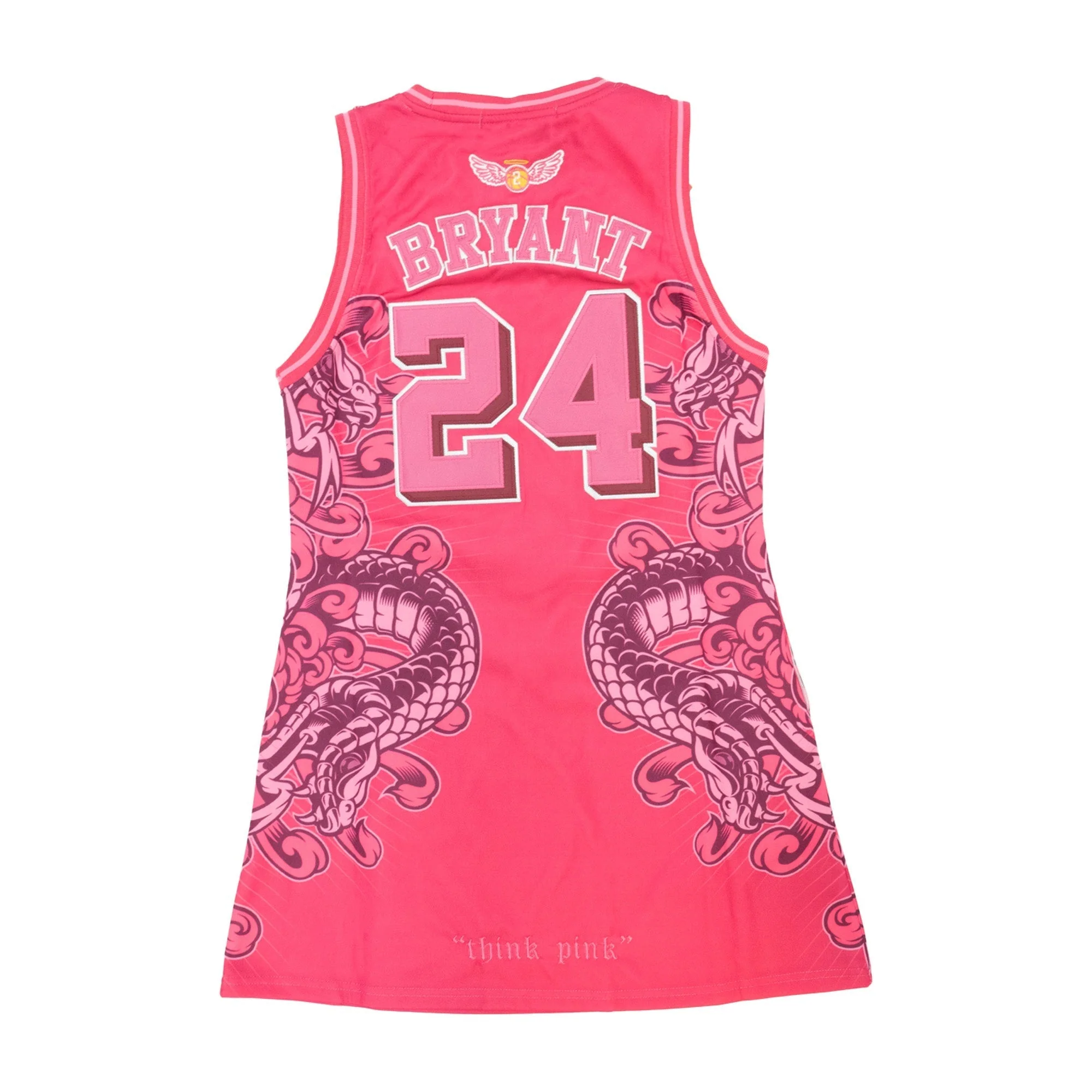 KOBE BRYANT LEGEND THINK PINK JERSEY DRESS (PINK) - Image 2