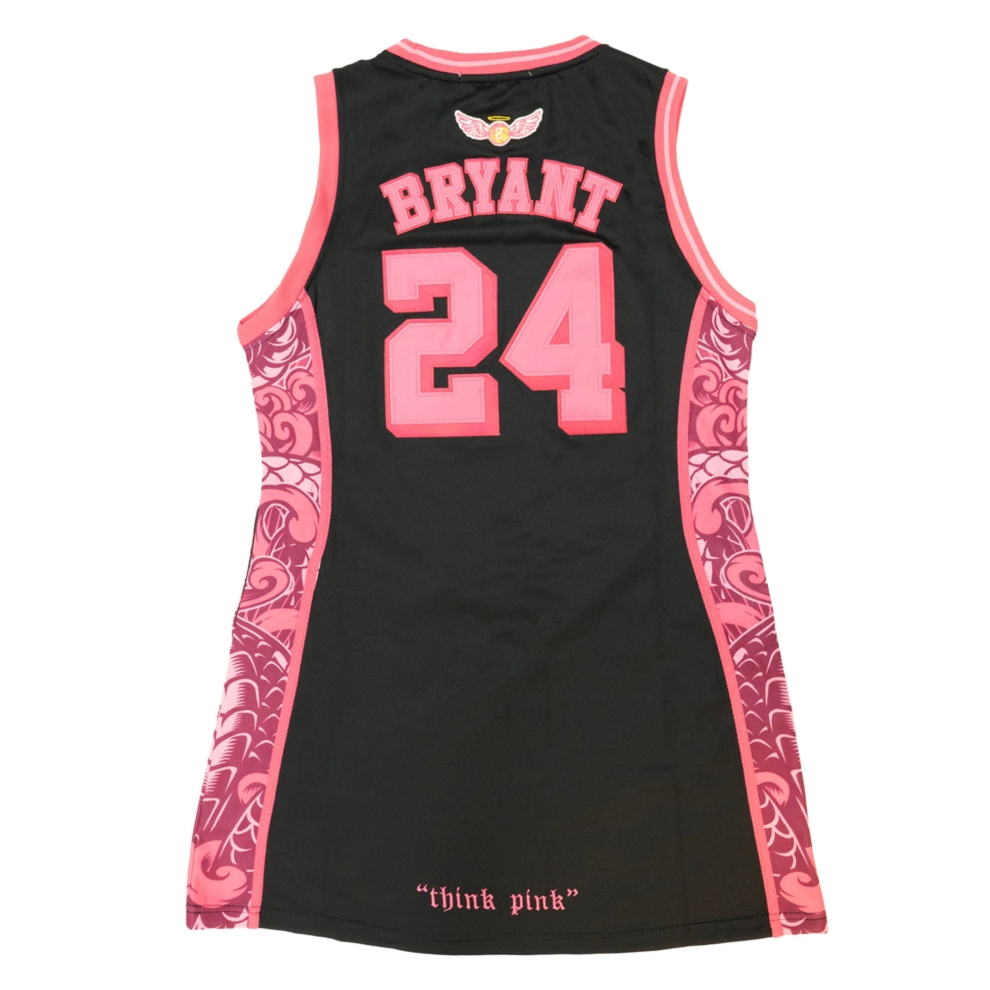 KOBE BRYANT LEGEND THINK PINK JERSEY DRESS (BLACK) - Image 2