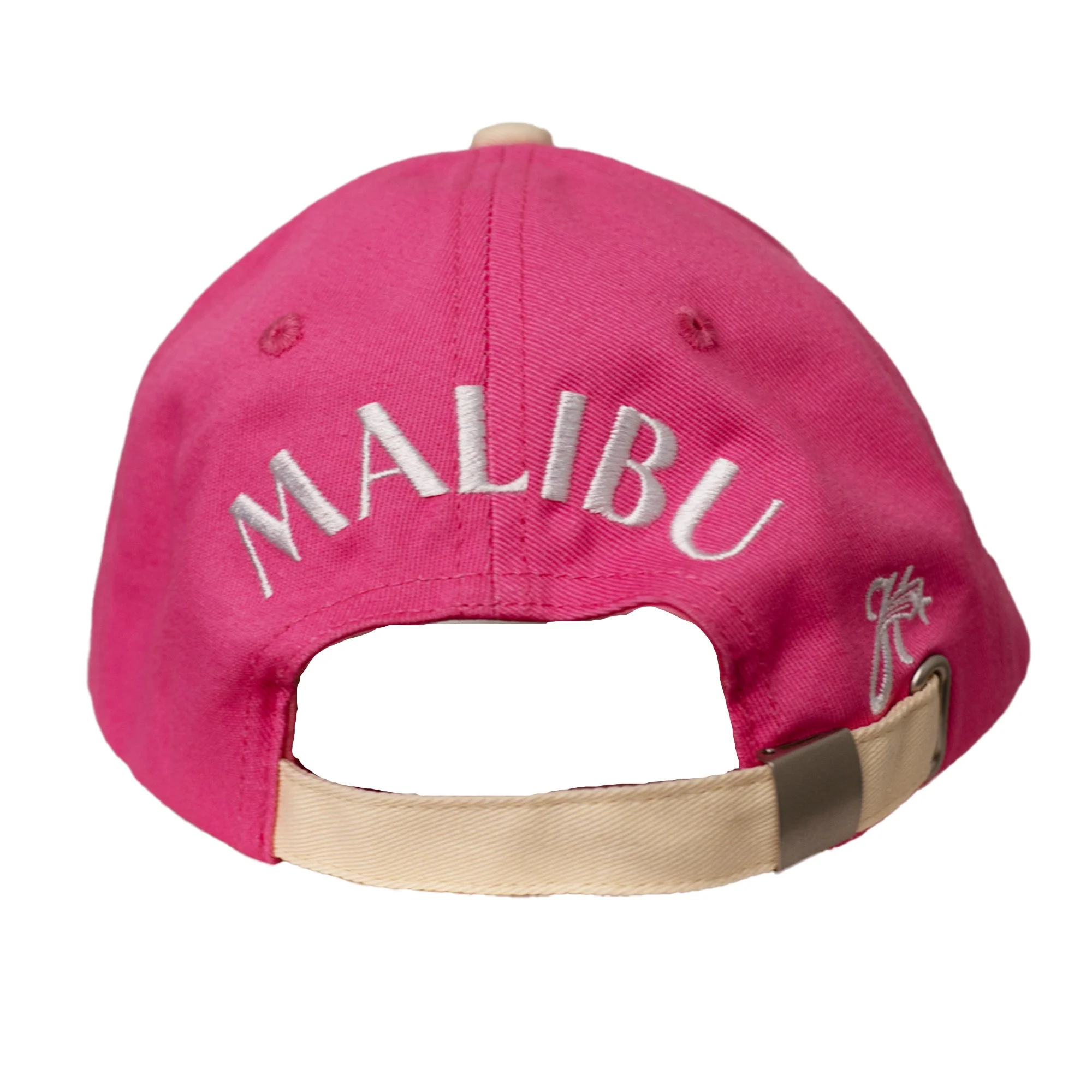 MALIBU BARBIE HAT (PINK/CREAM) - Image 3
