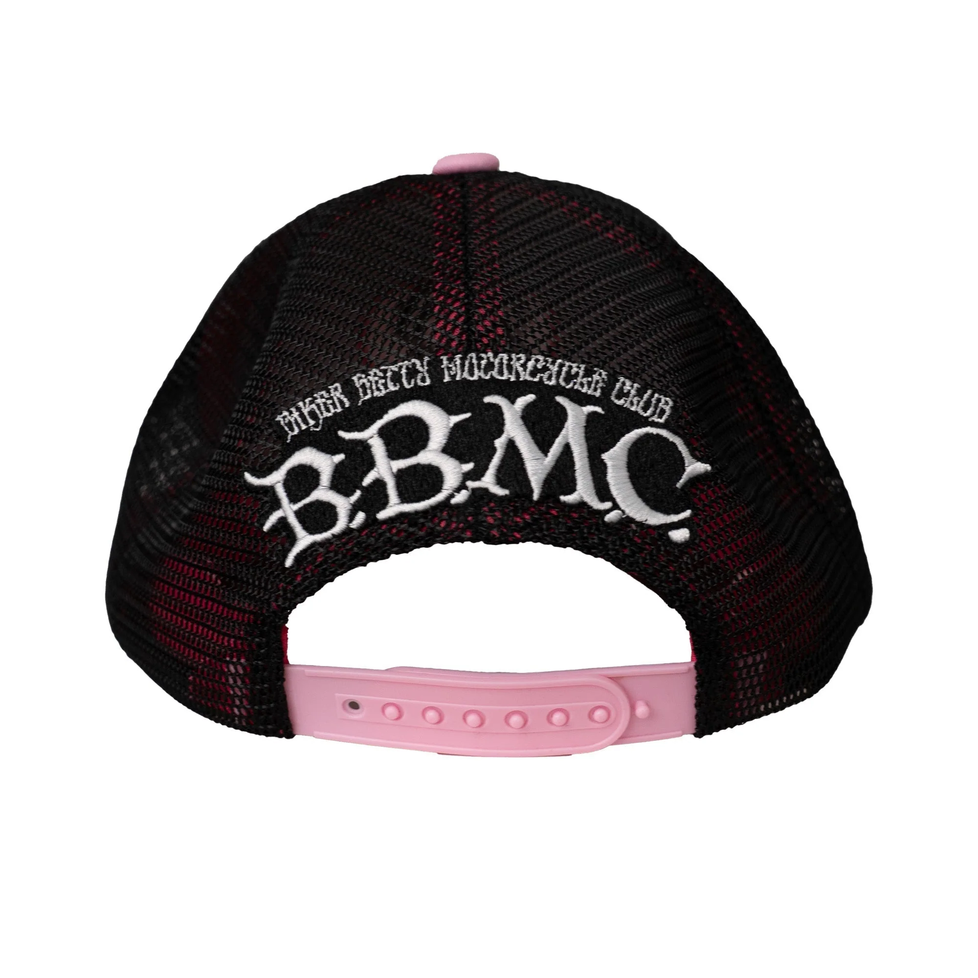 BETTY BOOP FLAME TRUCKER HAT (PURPLE/PINK) - Image 3