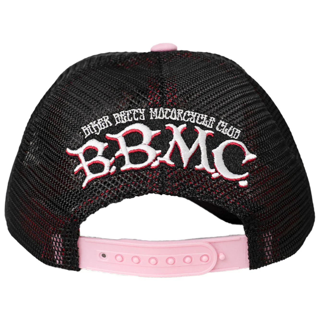 BETTY BOOP TRIBAL TRUCKER HAT (BLACK/PINK) - Image 3
