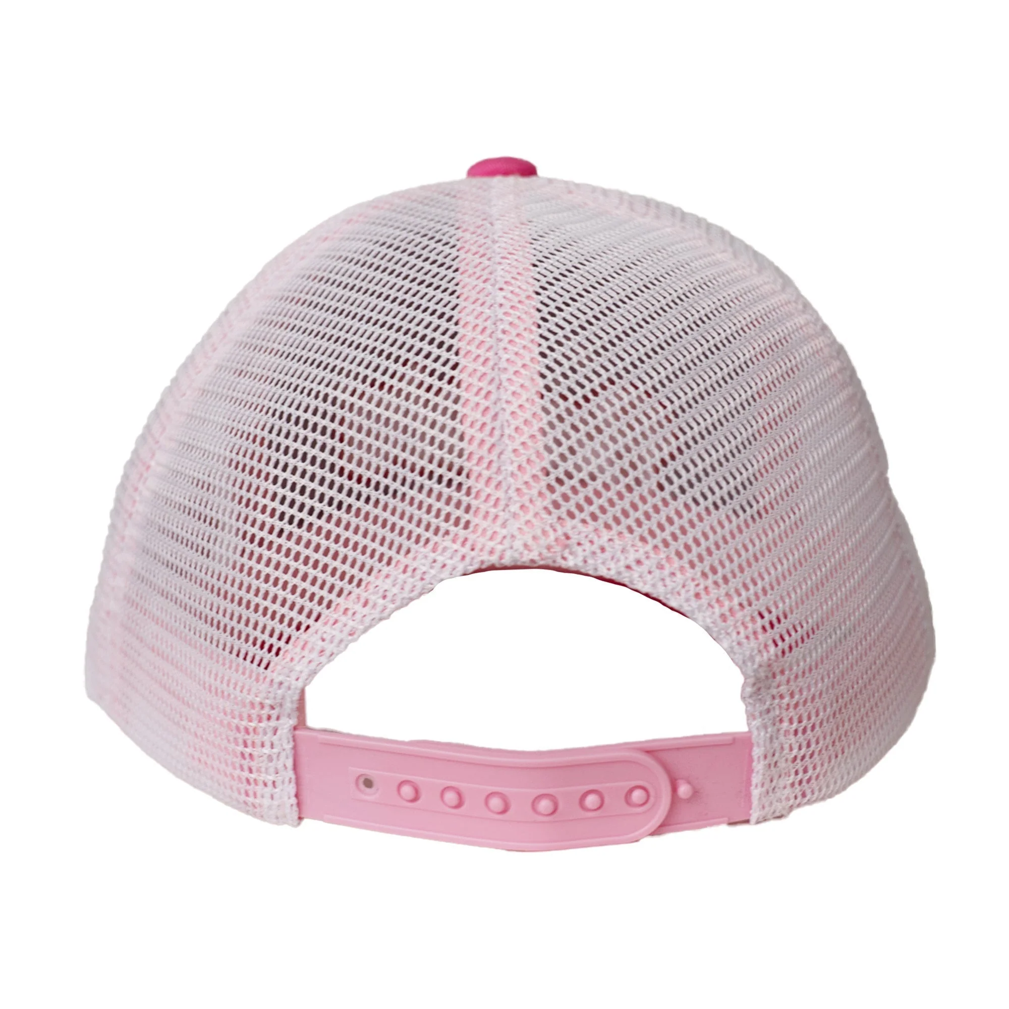 BARBIE CHEETAH PRINT TRUCKER HAT (BLACK/PINK) - Image 3