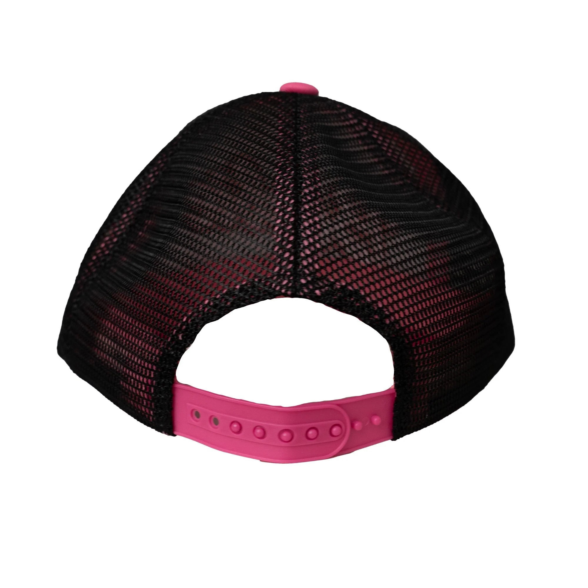 BARBIE TRUCKER HAT (WHTE/BLACK/PINK) - Image 3