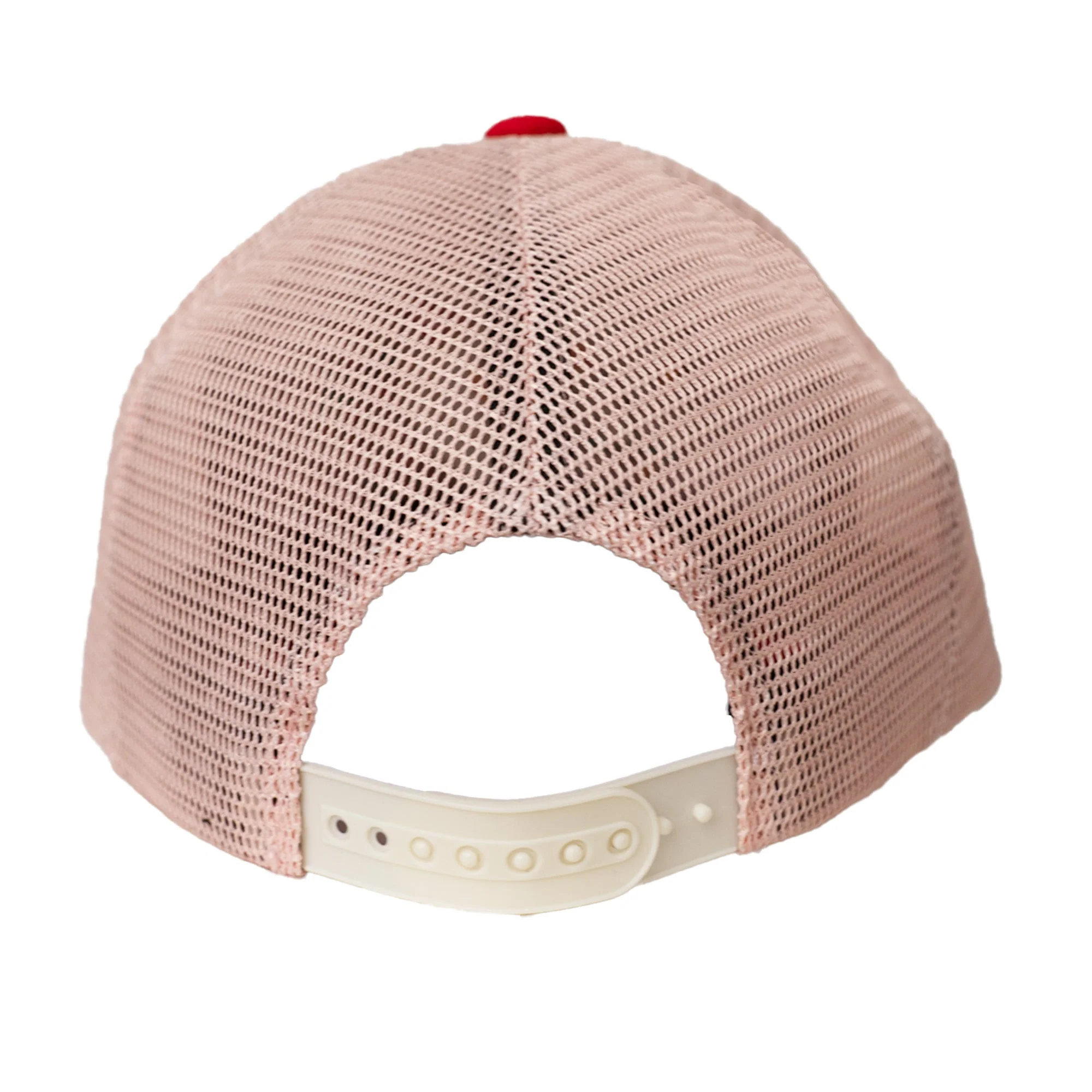 BLACK PANTHER TATTOO STYLE TRUCKER HAT (RED/CREAM) - Image 3