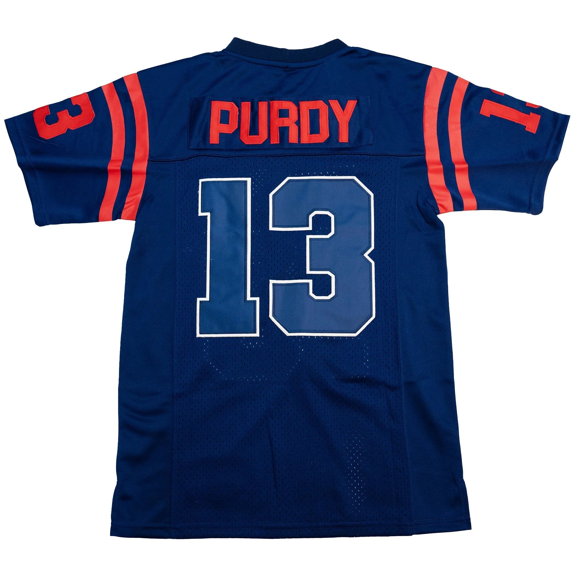 BROCK PURDY HIGH SCHOOL FOOTBALL JERSEY (NAVY) - Image 2