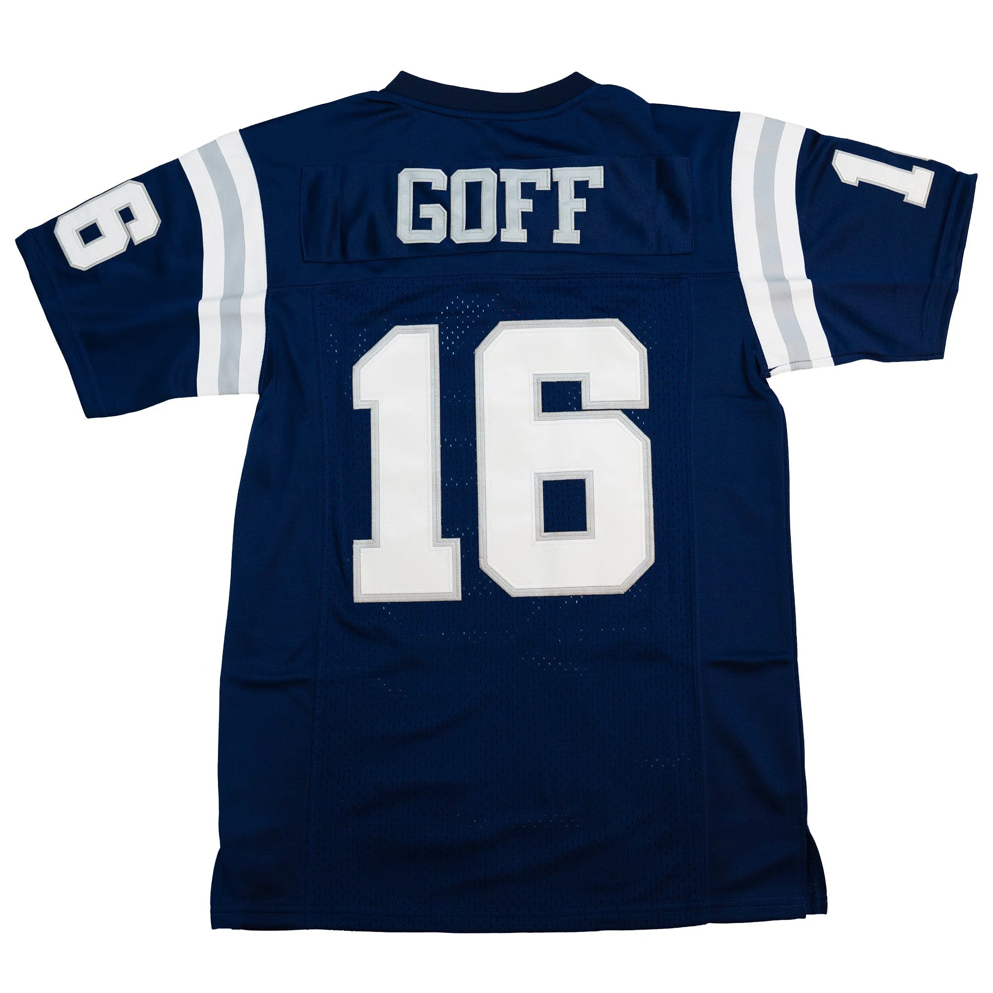 JARED GOFF MARIN CATHOLIC HIGH SCHOOL FOOTBALL JERSEY (NAVY) - Image 2