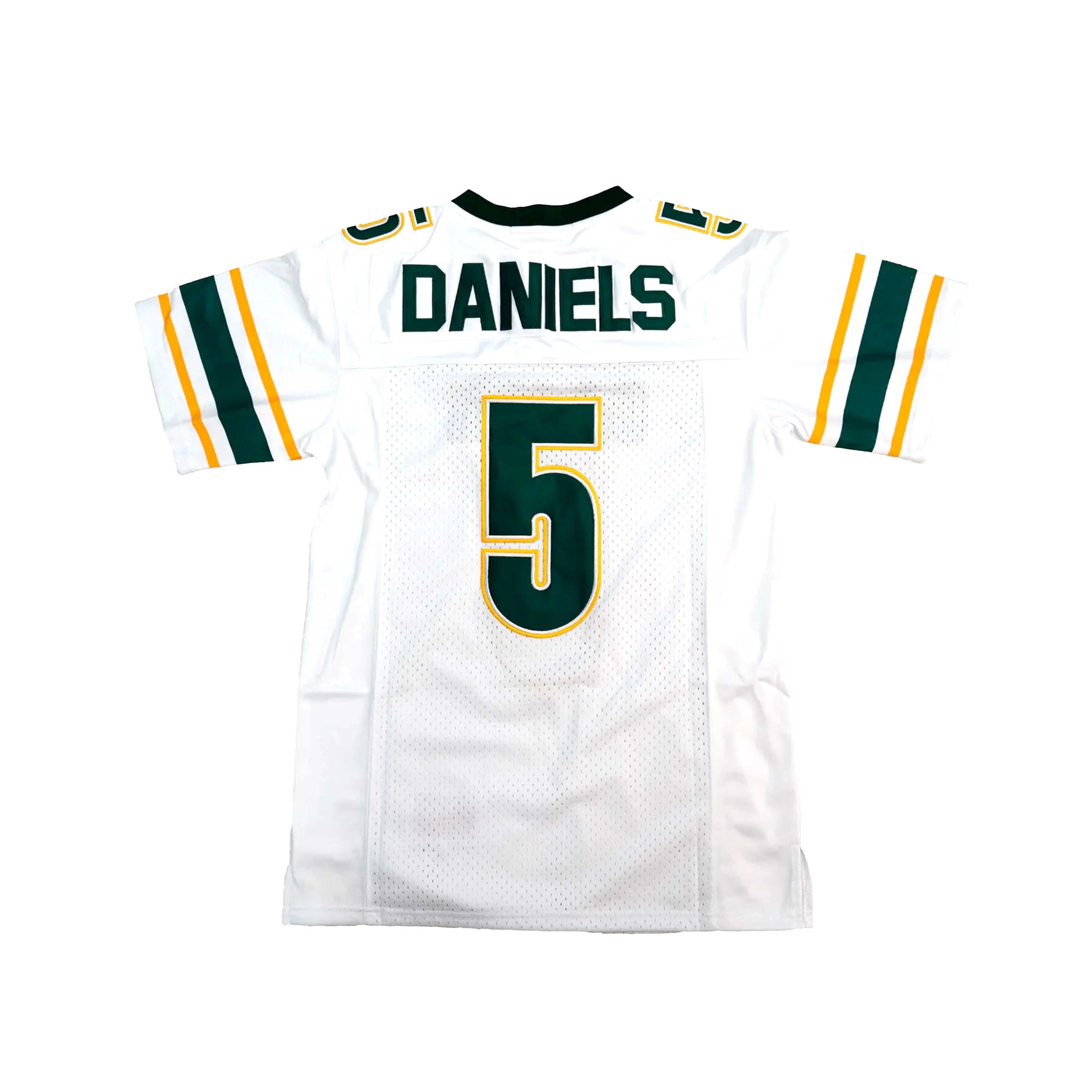 YOUTH JAYDEN DANIELS HIGH SCHOOL FOOTBALL JERSEY (WHITE) - Image 2