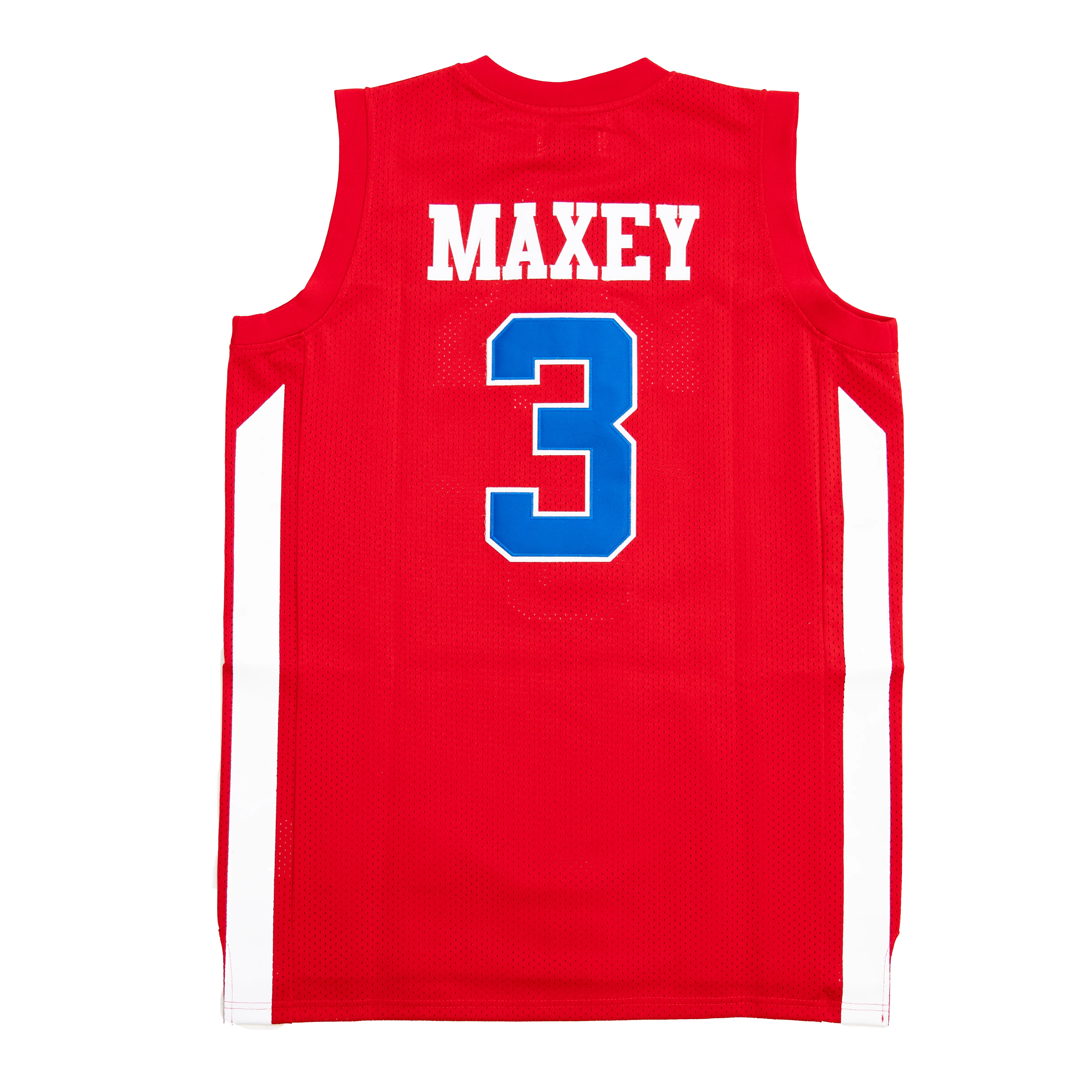 TYRESE MAXEY HIGH SCHOOL BASKETBALL JERSEY (RED) - Image 2
