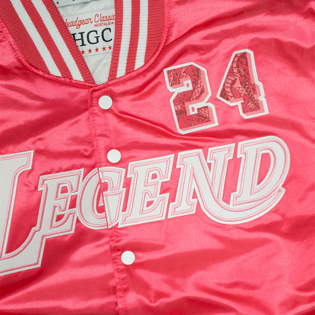 MAMBA THINK PINK SATIN JACKET (PINK) - Image 3