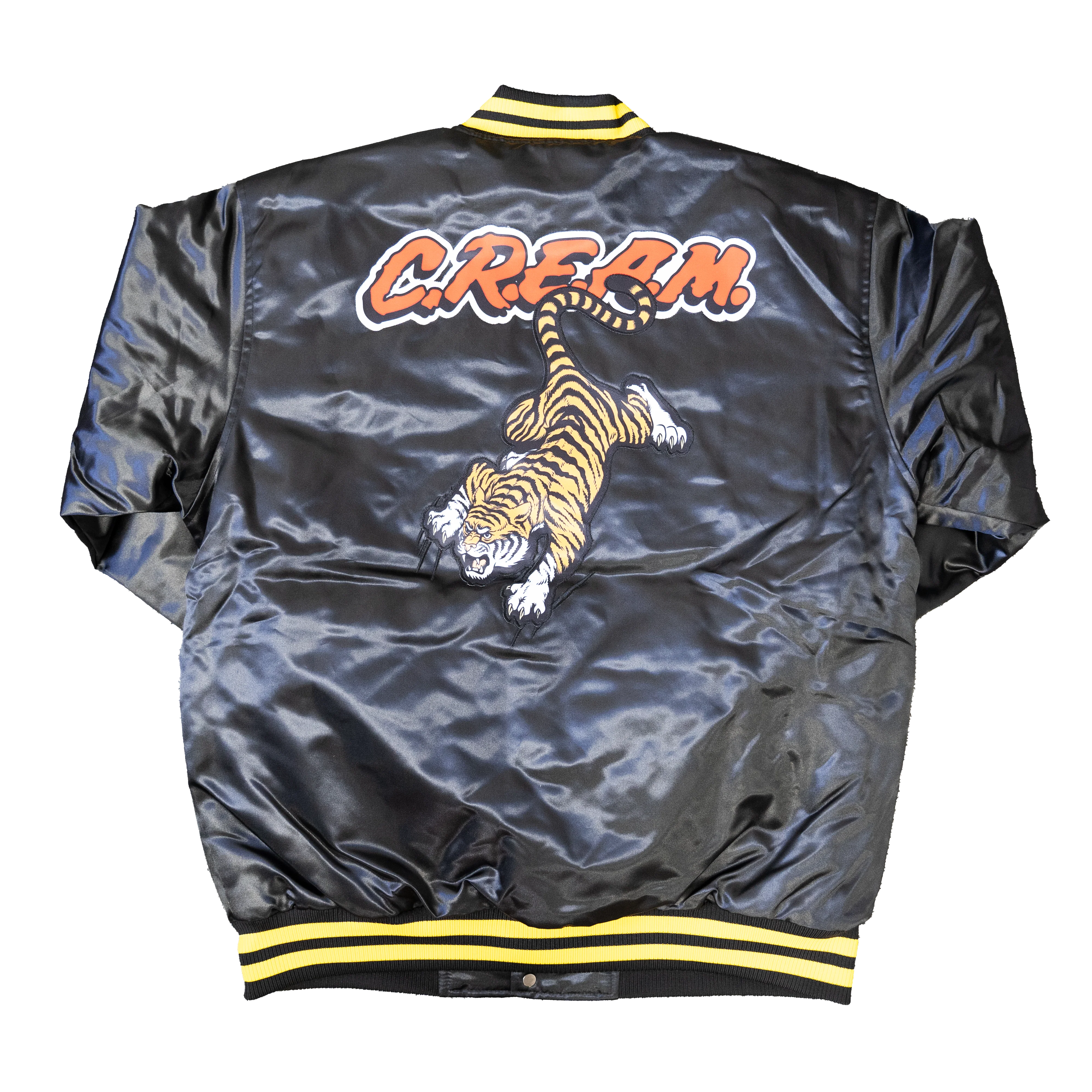 WU-TANG SATIN JACKET (BLACK) - Image 2