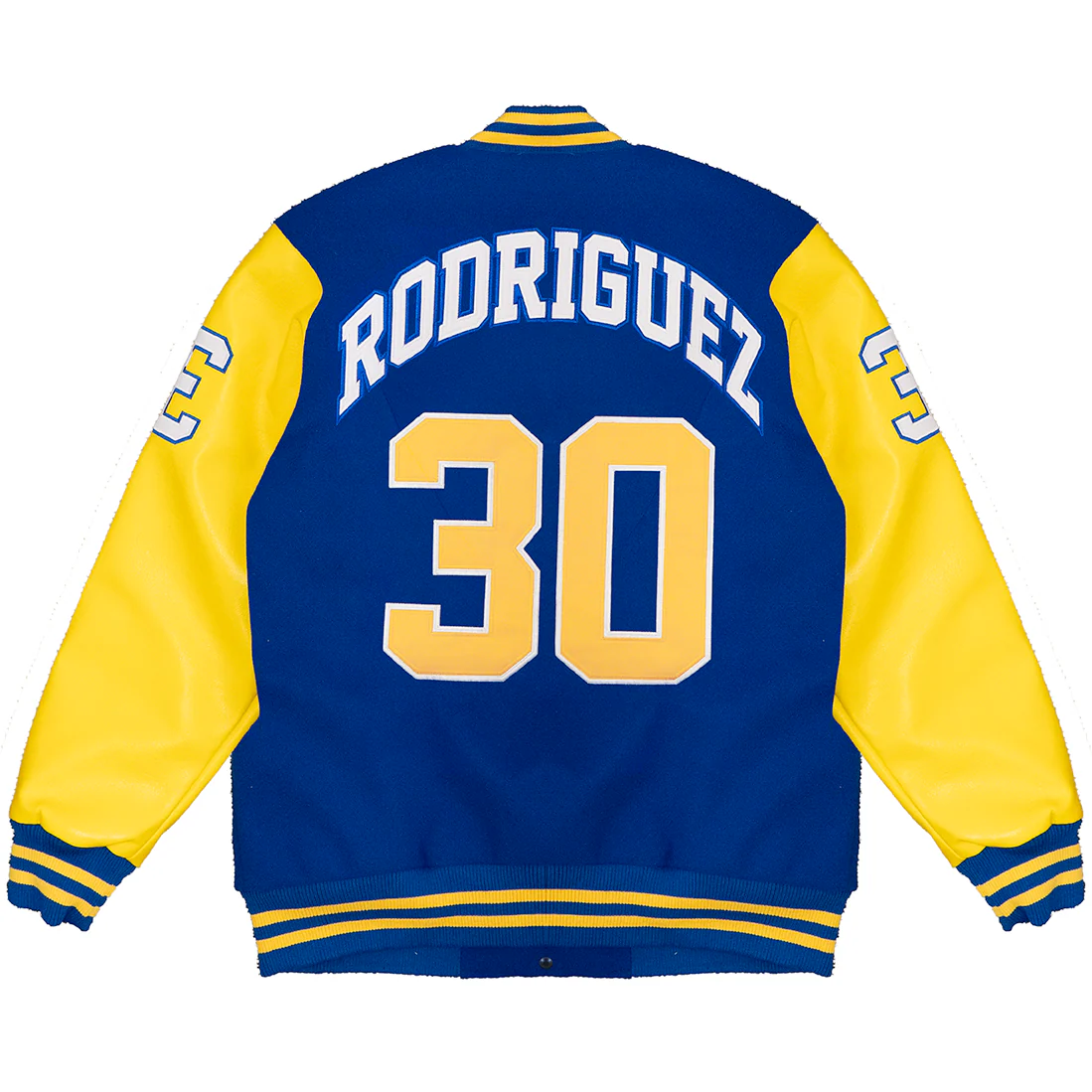 SANDLOT RODRIGUEZ VARSITY JACKET (BLUE/GOLD) - Image 2