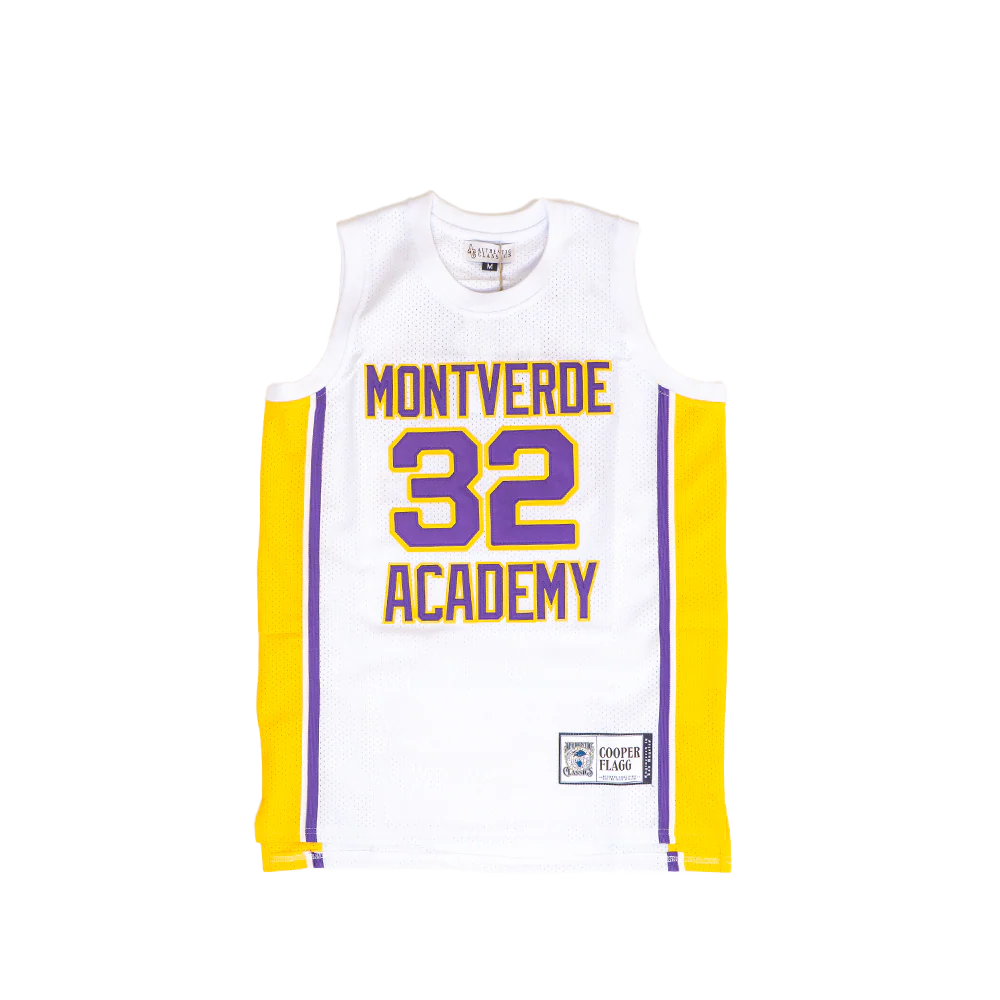 COOPER FLAGG MONTVERDE ACADEMY BASKETBALL JERSEY (WHITE)