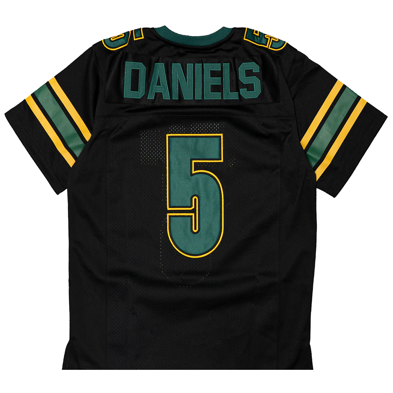 YOUTH JAYDEN DANIELS HIGH SCHOOL FOOTBALL JERSEY (BLACK) - Image 2
