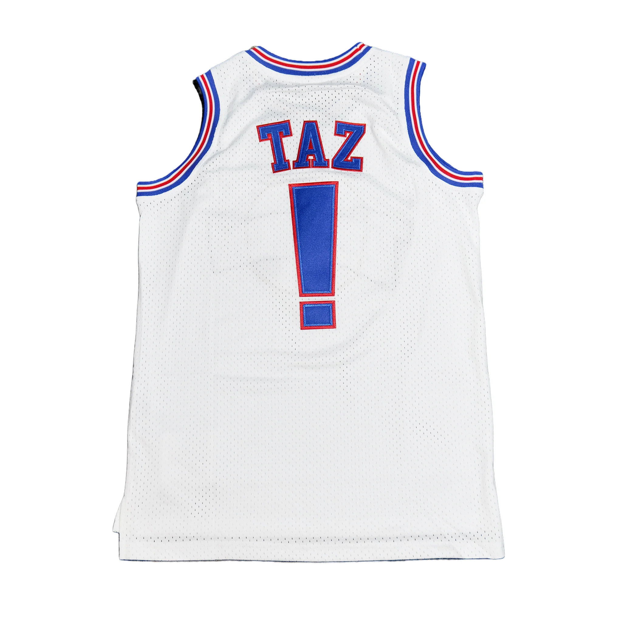 TUNESQUAD TAZ WHITE BASKETBALL JERSEY - Image 2
