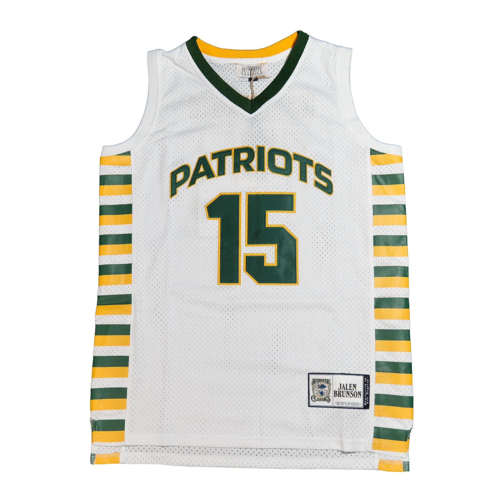 JALEN BRUNSON WHITE HIGH SCHOOL BASKETBALL JERSEY