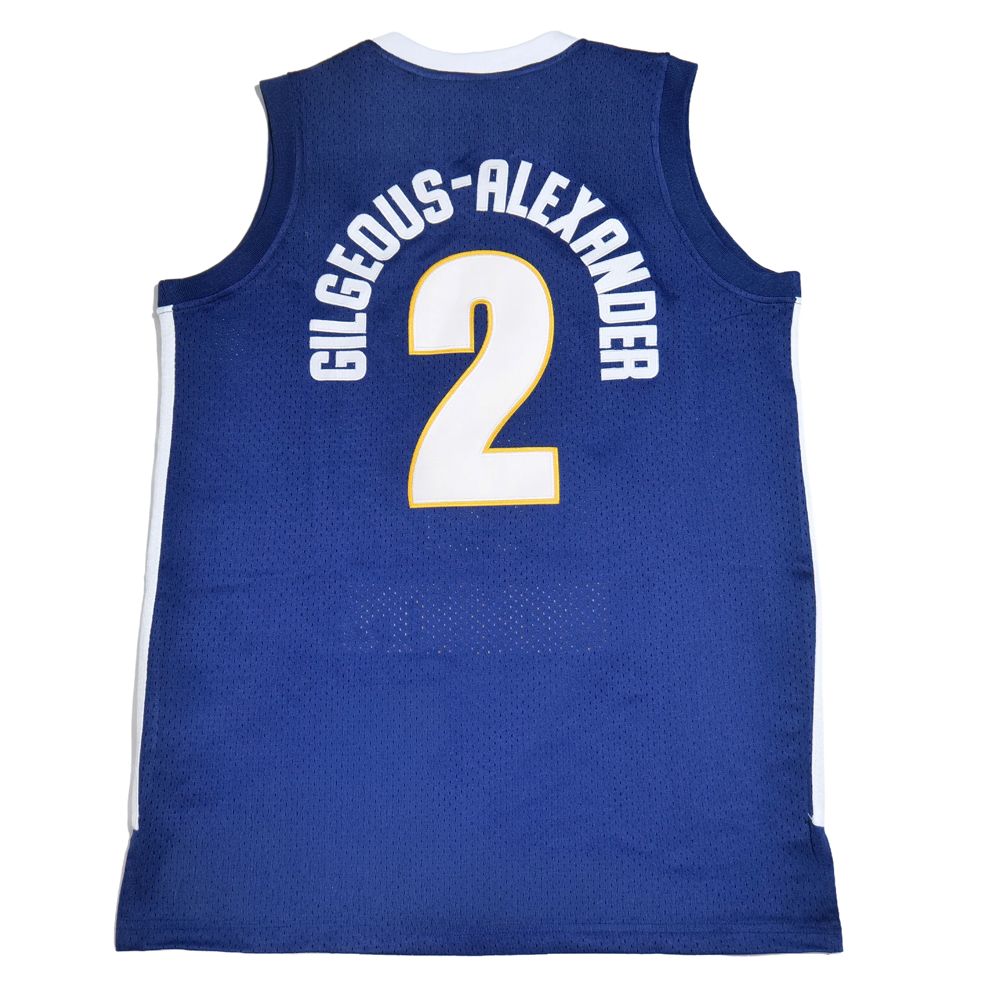 SHAI GIL GEOUS ALEXANDER NAVY BLUE HIGH SCHOOL BASKETBALL JERSEY - Image 2