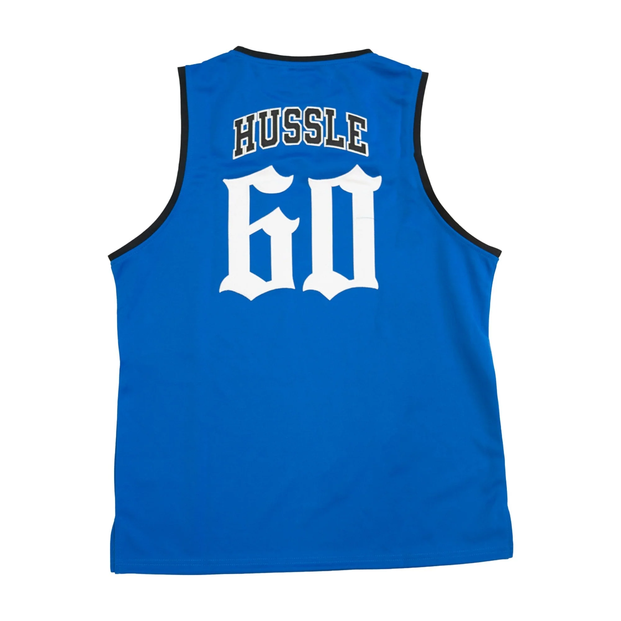 YOUTH NIPSEY HUSSLE CRENSHAW BASKETBALL JERSEY (BLUE) - Image 2