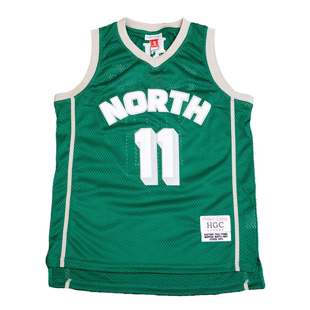 YOUTH TRAE YOUNG HIGH SCHOOL BASKETBALL JERSEY (GREEN)