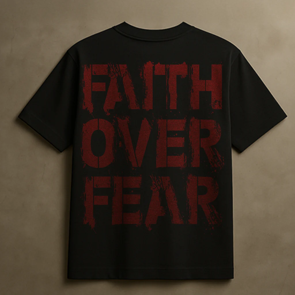 HANDS TO HEAVEN T-SHIRT (BLACK) - Image 2