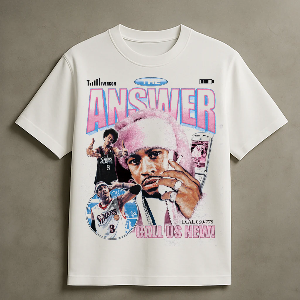 IVERSON CALL T-SHIRT (WHITE)