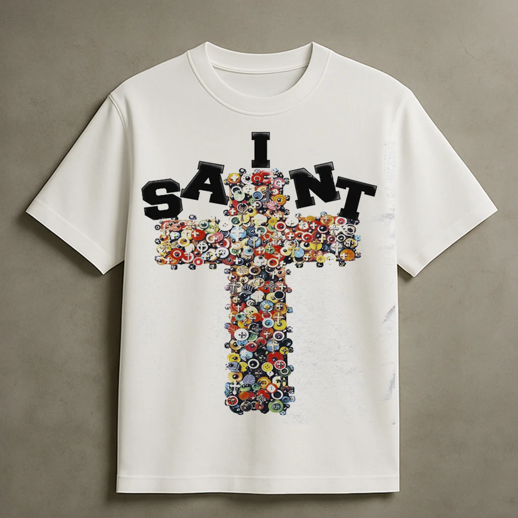 SAINT CROSS T-SHIRT (WHITE)