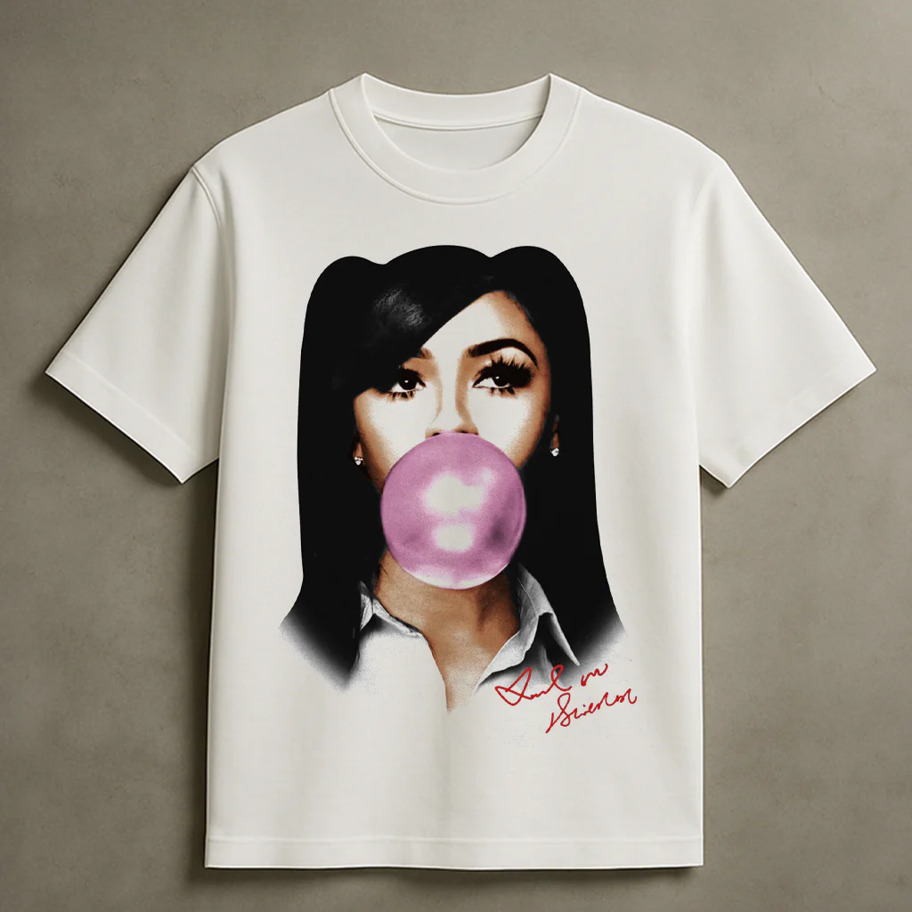 MARIAH GUM T-SHIRT (WHITE)