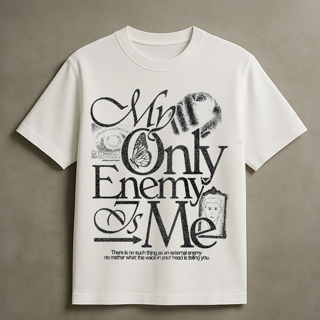 ENEMY T-SHIRT (WHITE)