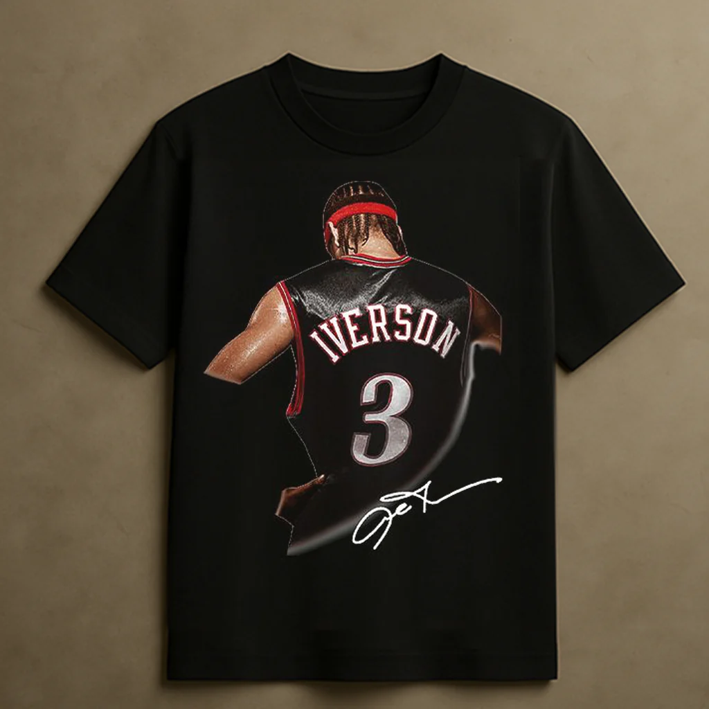 IVERSON LOOK DOWN T-SHIRT (BLACK)