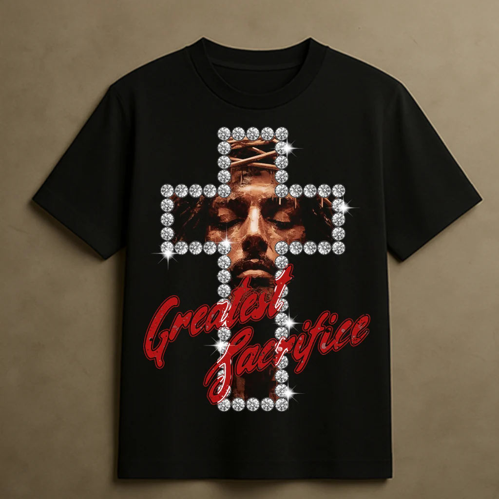 GREATEST SACRIFICE T-SHIRT (BLACK)