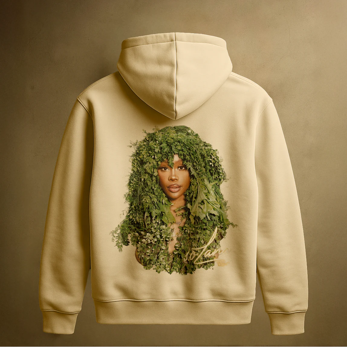 SZA NATURE HOODIE (CREAM) - Image 2